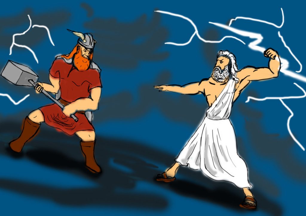 zeus vs thor