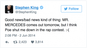Epic rap battles of History King_Tweet3