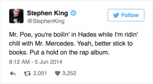 Epic rap battles of History King_tweet2