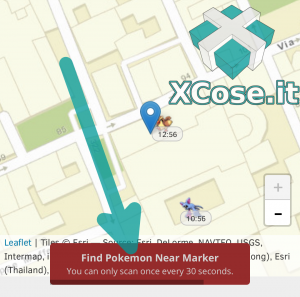 Trova Pokemon PokeVision XCose